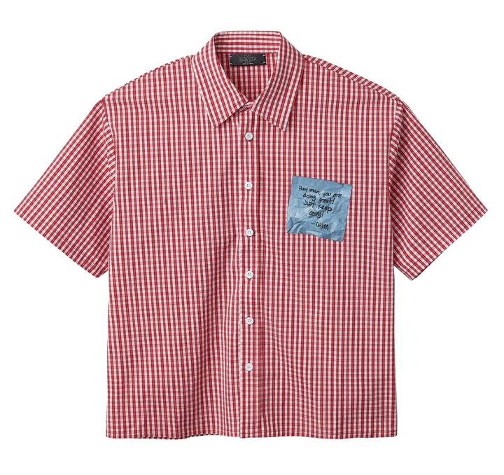 Happy Memories Don't Die HMDD 'Red' Button-Up