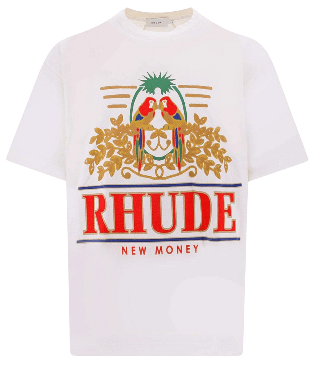 Rhude 'Parakeet' Old Money White Tee
