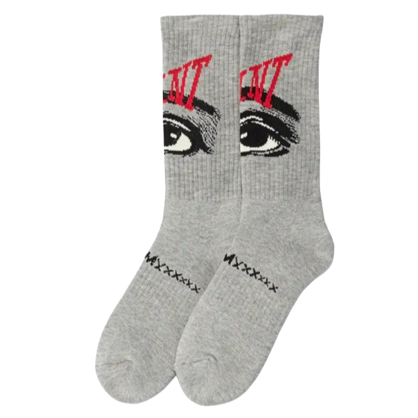 Saint Michael 'Eye' Grey Socks