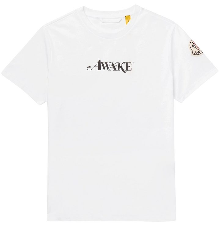 Moncler 'Awake' White Tee