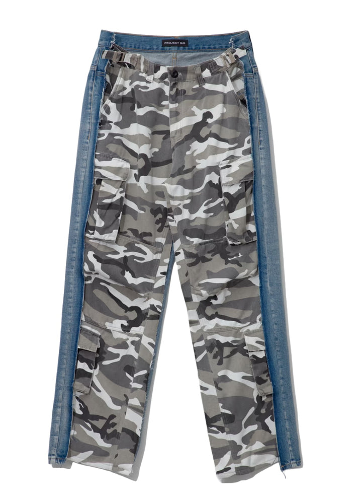 Project G/R 'Grey Camo' Hybrid Denim Pants