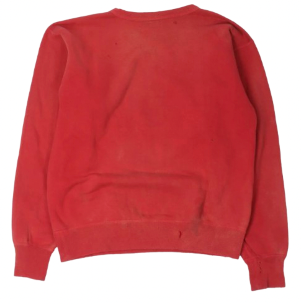 Saint Michael x Denim Tears Crewneck Sweatshirt Red