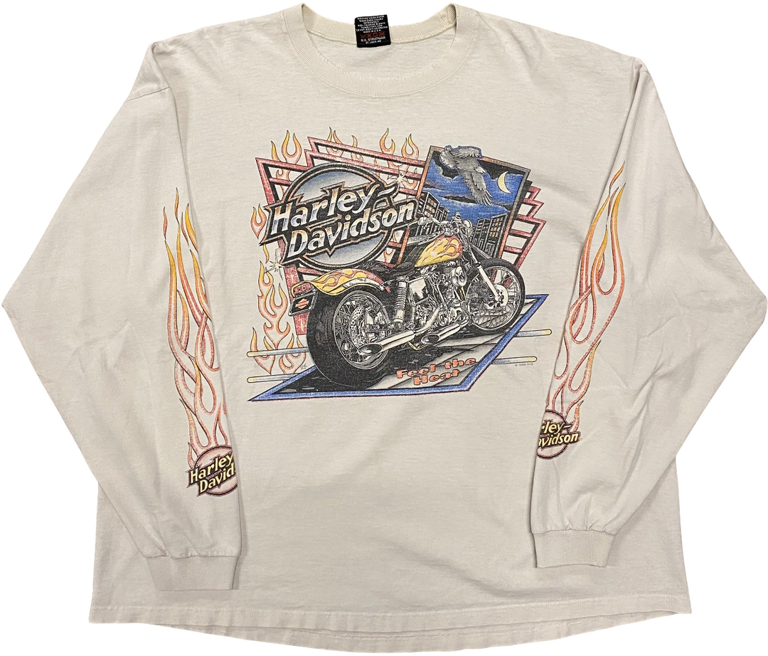 Harley Davidson 'Graves' Vintage Longe Sleeve