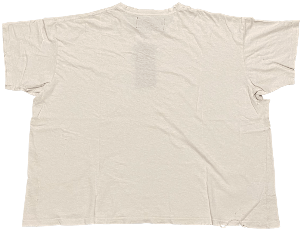 Paly 'Straight Time' Cream Tee