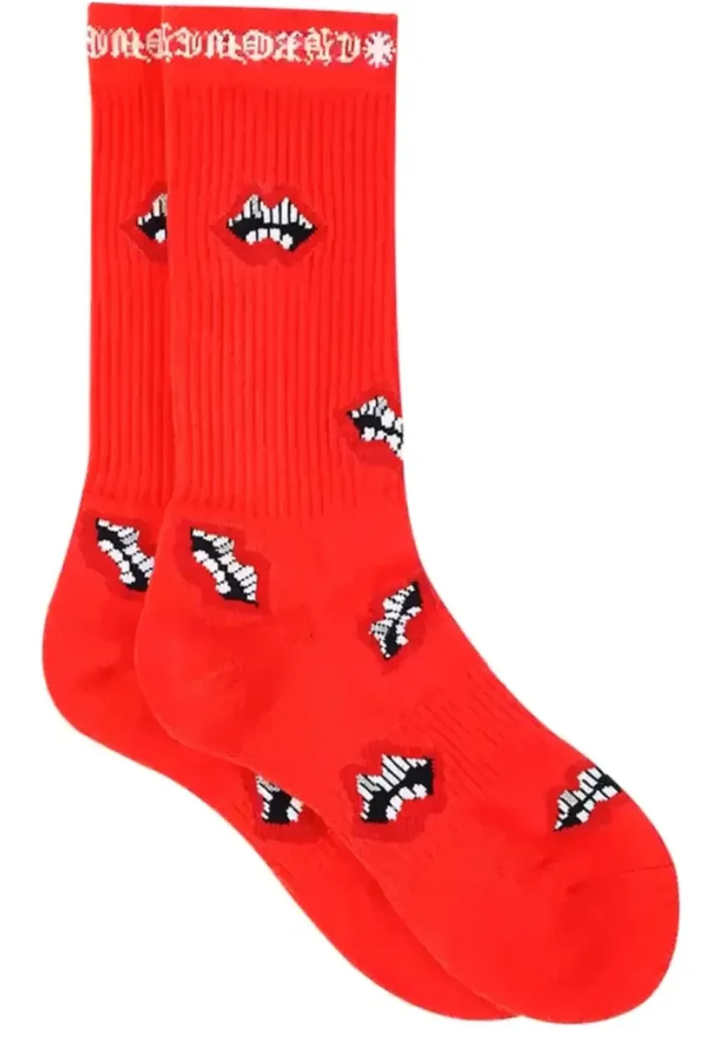 Chrome Hearts Matty Boy 'Chomper' Socks