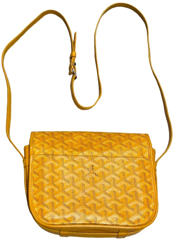 Goyard 'Yellow' Belvedere Messager Bag