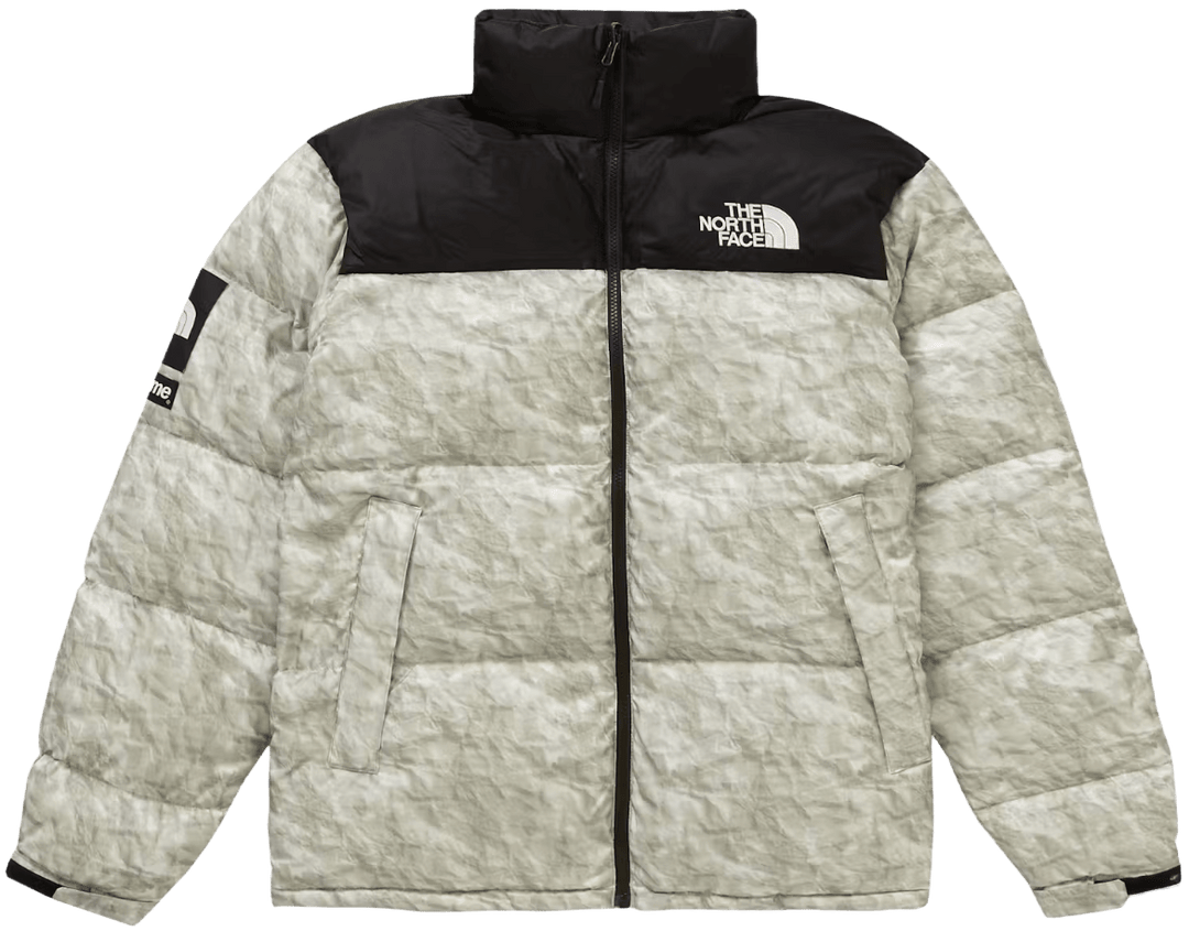 Supreme x The North Face 'Paper Print Nuptse' Jacket