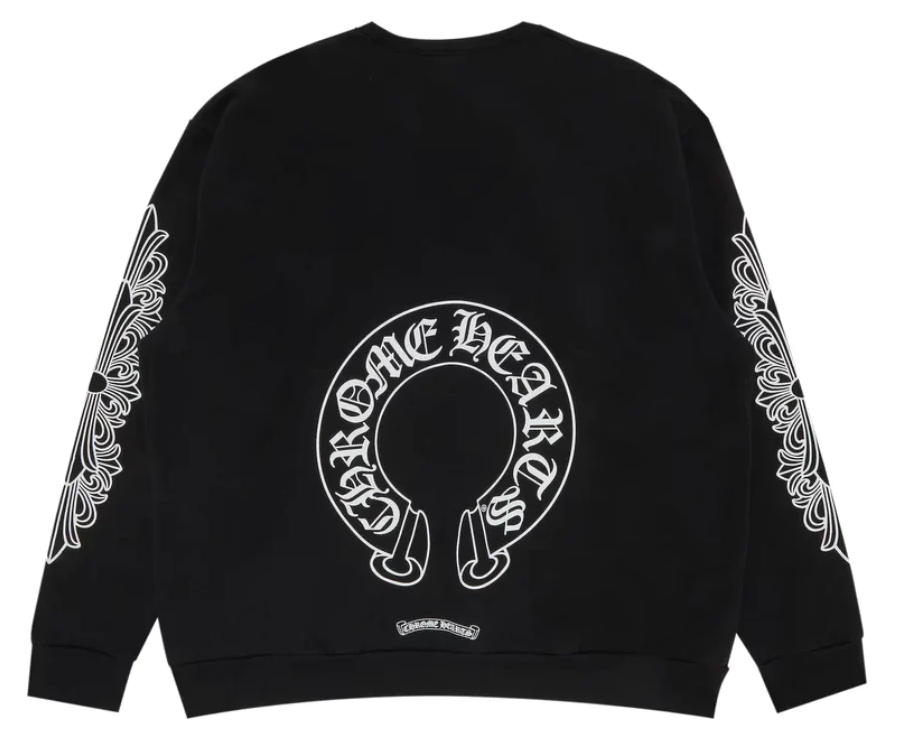 Chrome Hearts 'Horseshoe Logo' Crewneck