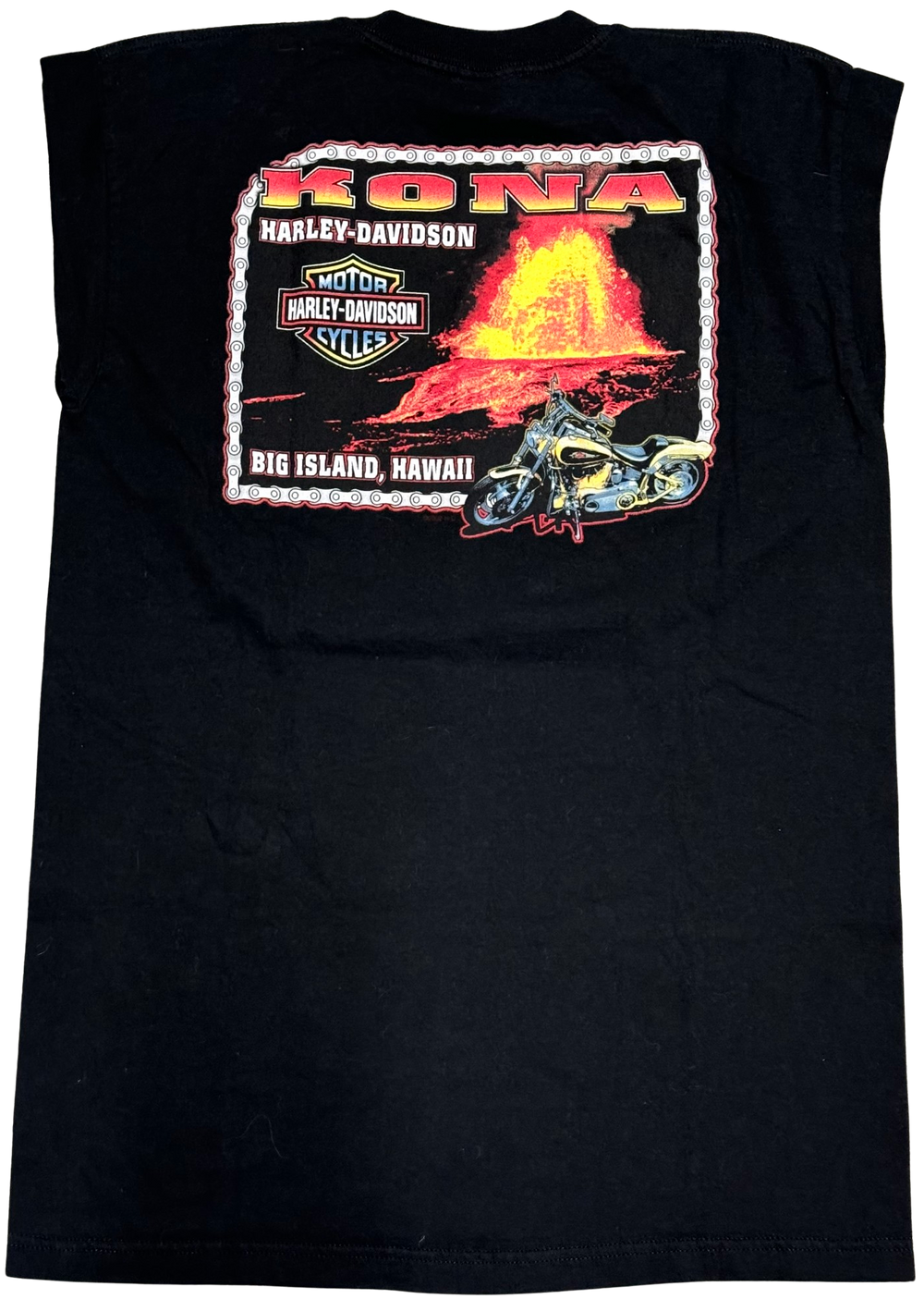 Harley Davidson 'Kona' Vintage Cutoff Tee