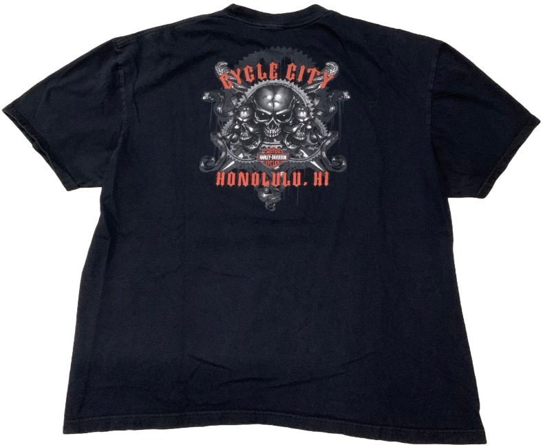 Harley Davidson 'Cycle City' Vintage Tee