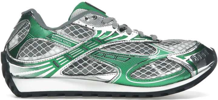Bottega Veneta 'Silver Parakeet' Orbit Sneakers
