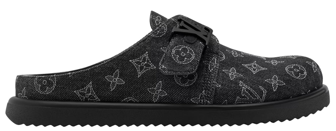 Louis Vuitton 'Denim Black' Easy Mule