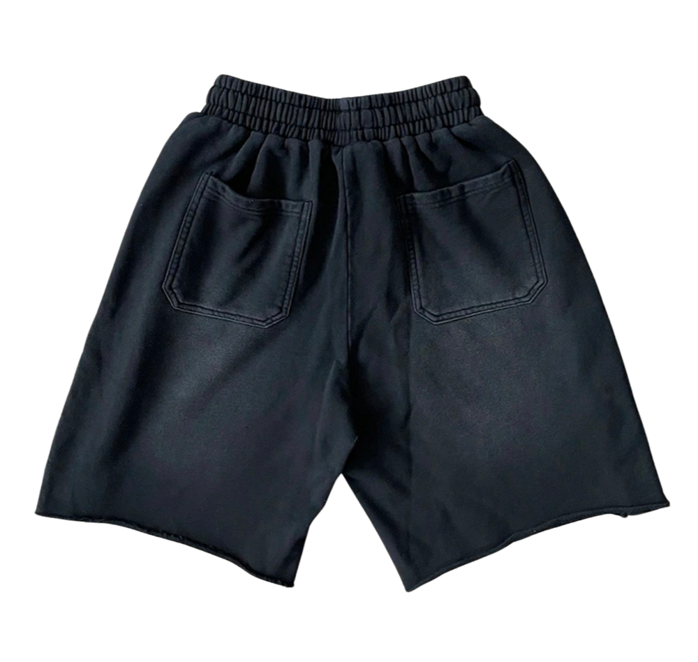 Hellstar Black Snap Shorts