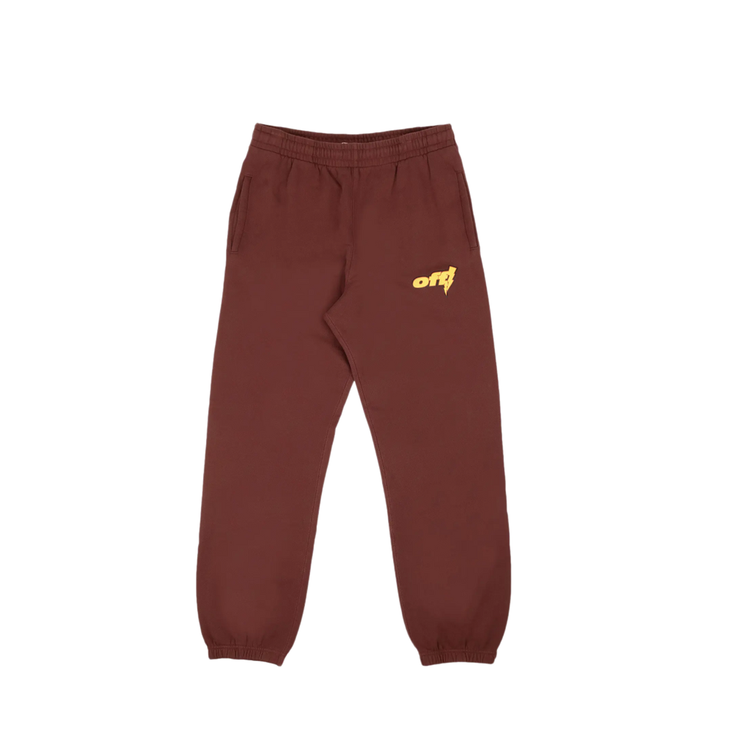 Off-White 'Burgundy' Thunder Stable Sweatpants