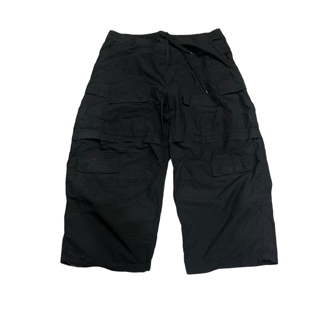 Balenciaga 'Black' Nylon Cargo Pants