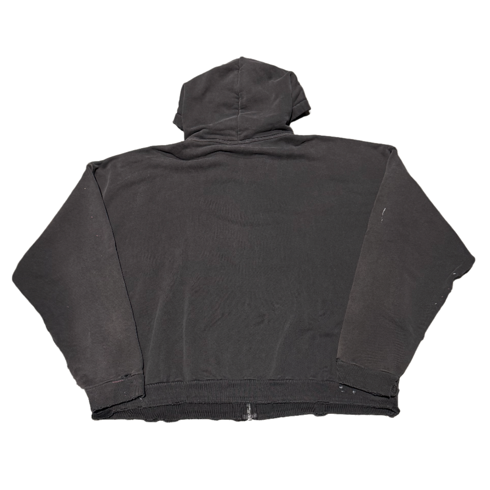 Enfants Riches Déprimés Logo Cotton Jersey Zip Up Hoodie
