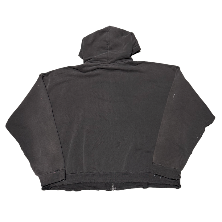 Enfants Riches Déprimés Logo Cotton Jersey Zip Up Hoodie