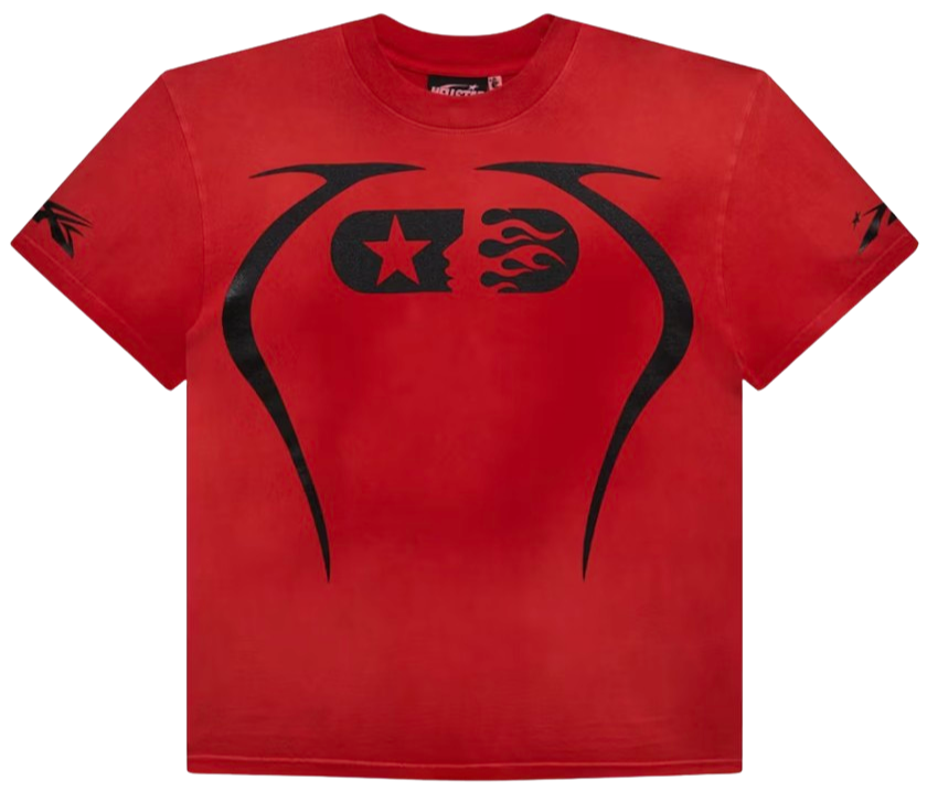 Hellstar 'Warm up Tee' Red