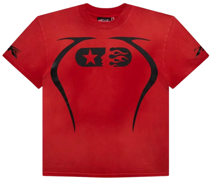 Hellstar 'Warm up Tee' Red