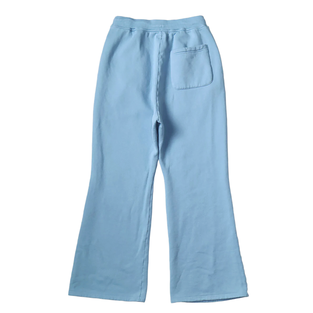 Kapital 'Fleece' Flare Light Blue Sweats