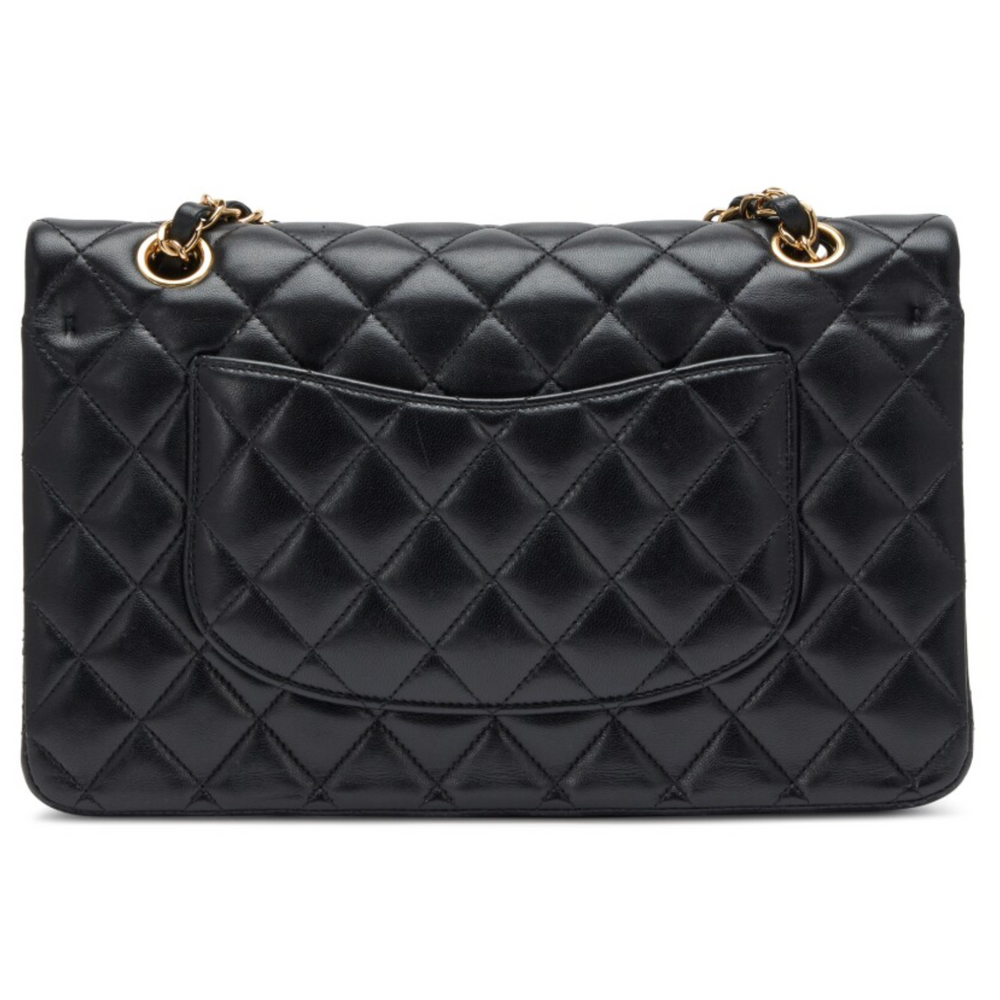 Chanel Classic Jumbo 'Black Gold Hardware' Quilted Lambskin Double Flap Bag