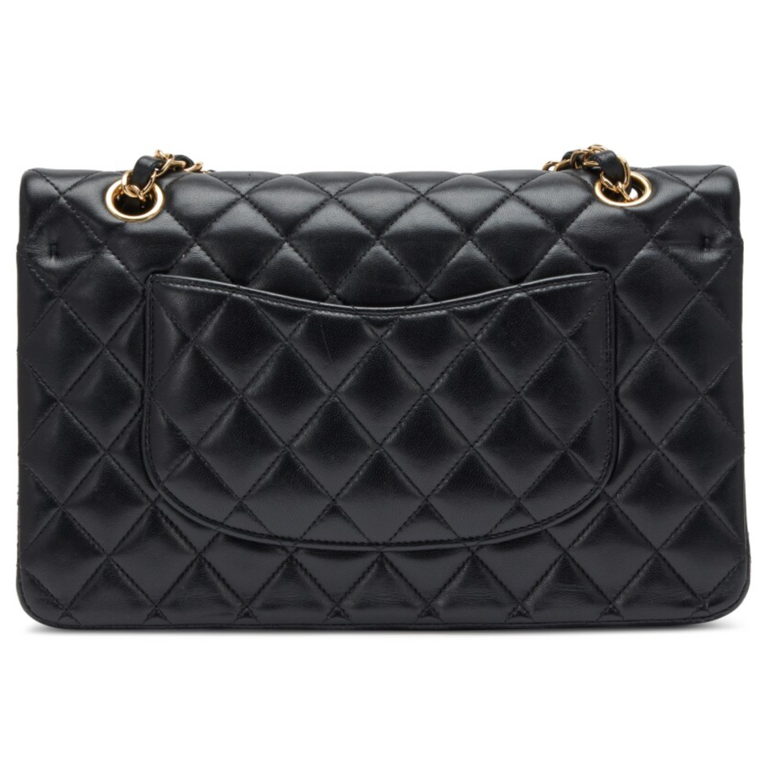 Chanel Classic Jumbo 'Black Gold Hardware' Quilted Lambskin Double Flap Bag