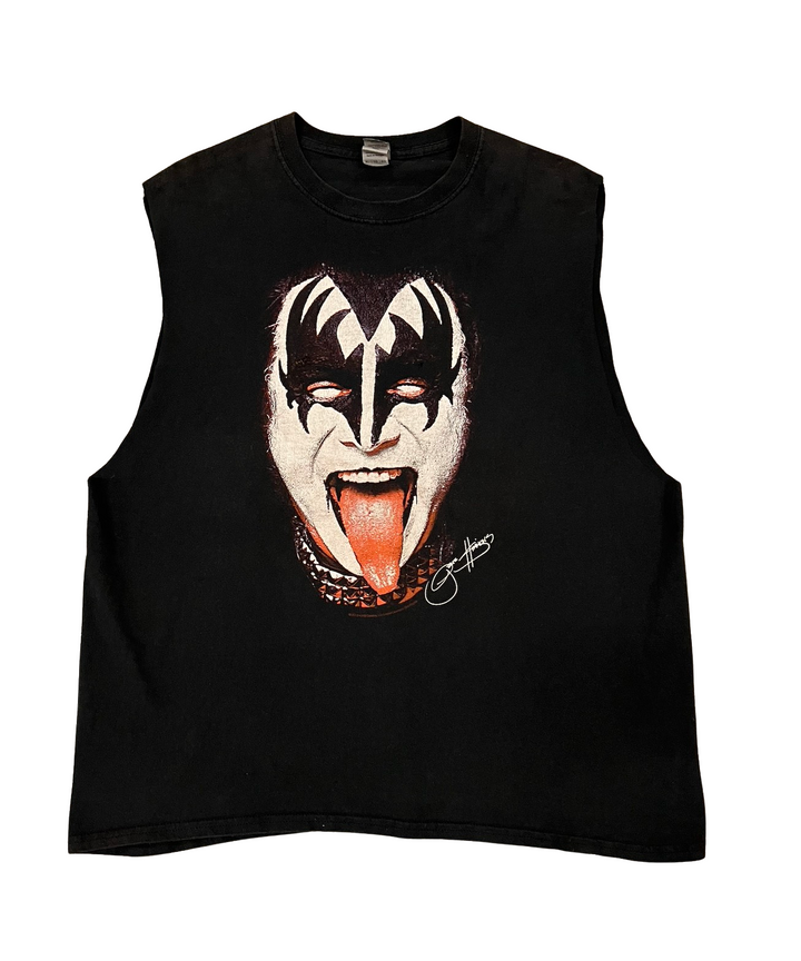 Kiss 'Big Face' Vintage Cutoff