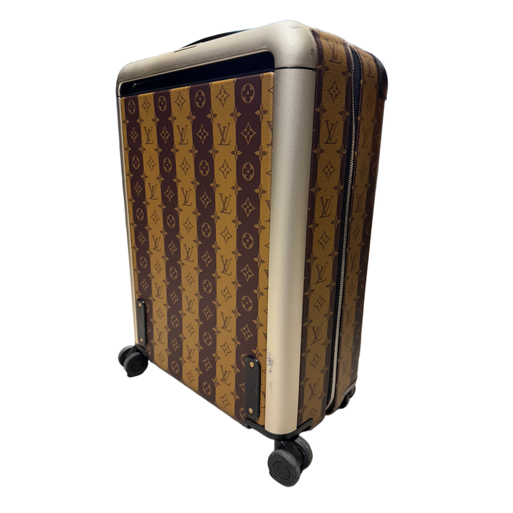 Louis Vuitton 'Nigo Brown Duck' Brown Monogram Horizon 55 Suitcase