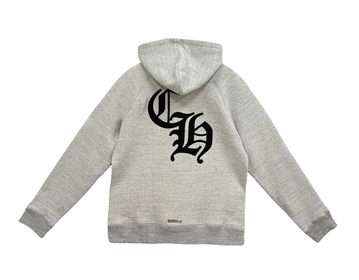 Chrome Hearts 'Grey' CH Logo Hoodie