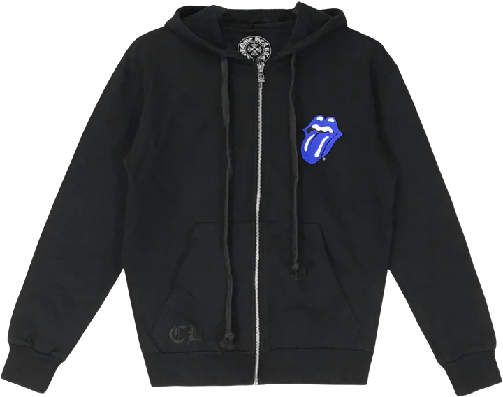 Chrome Hearts 'Blue' Rolling Stones Zip Up Hoodies