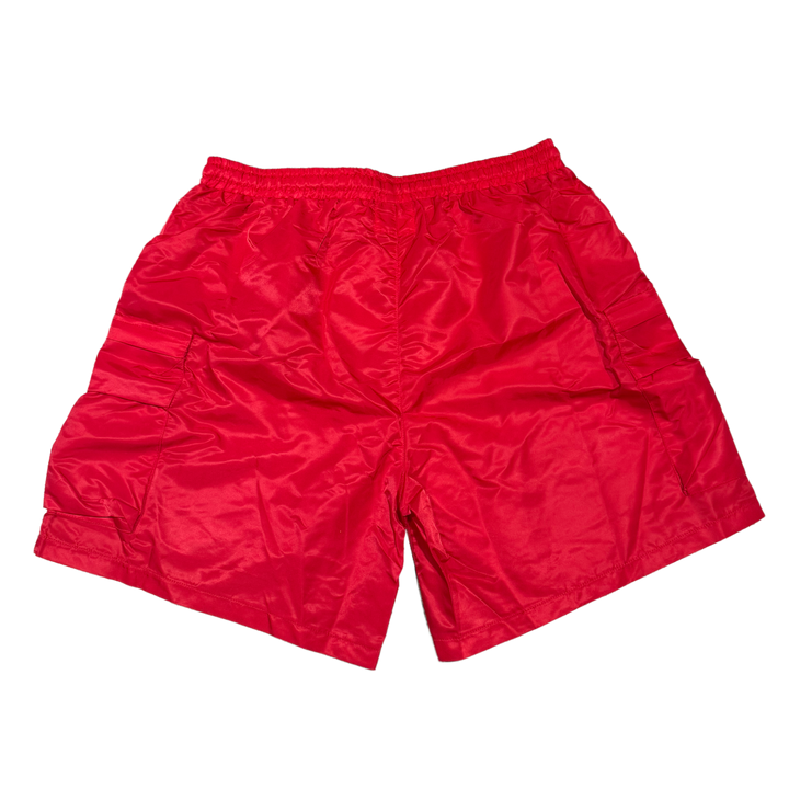 Saint Vanity 'Red' Nylon Shorts