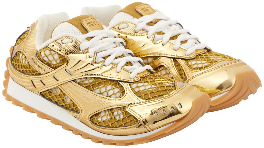 Bottega Veneta 'Gold' Orbit Sneakers