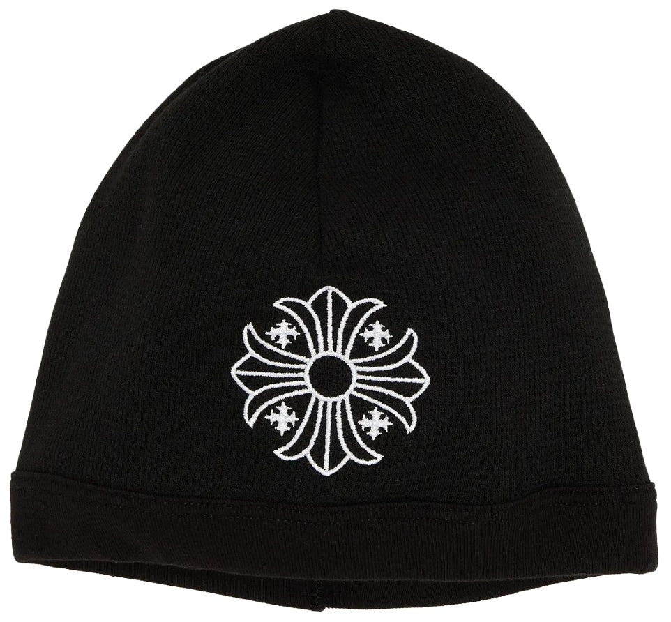Chrome Hearts Cross Logo Skull Cap Beanie Black