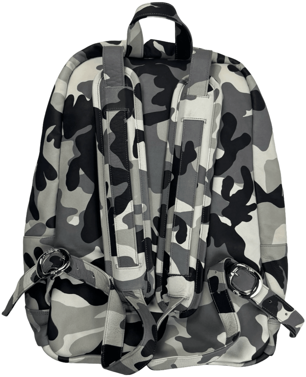 Chrome Hearts 'Snow Camo' 7th Grade Leather Backpack