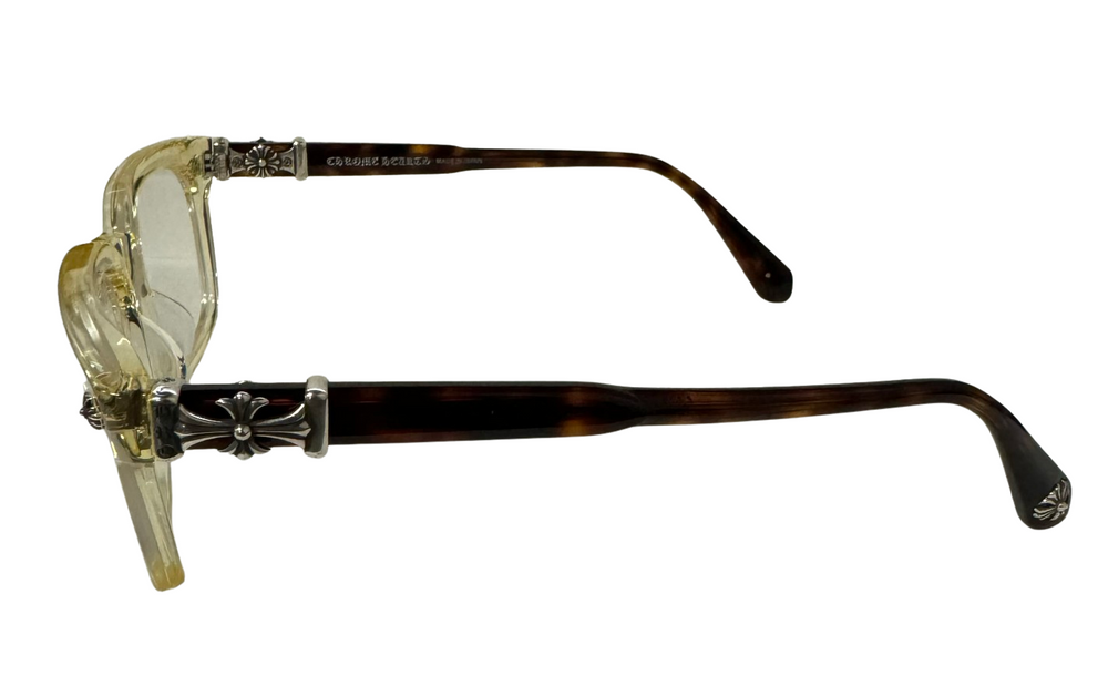 Chrome Hearts 'Cox Ucker' Clear/Marble Glasses