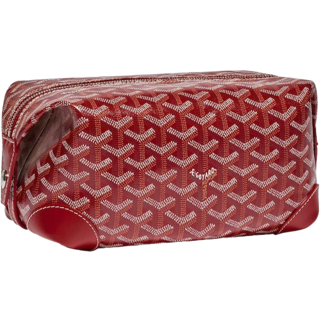 Goyard 'Red' Boeing 25 Toilet Bag