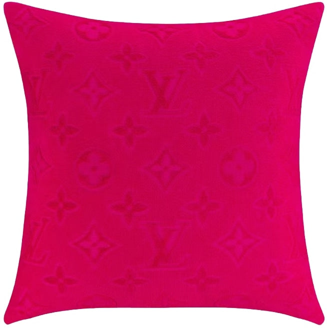 Louis Vuitton 'Fuchsia' LVacation Beach Pillow