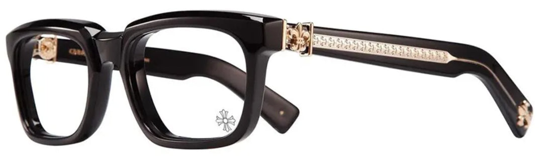 Chrome Hearts 'See You In Tea' Black/Gold Glasses