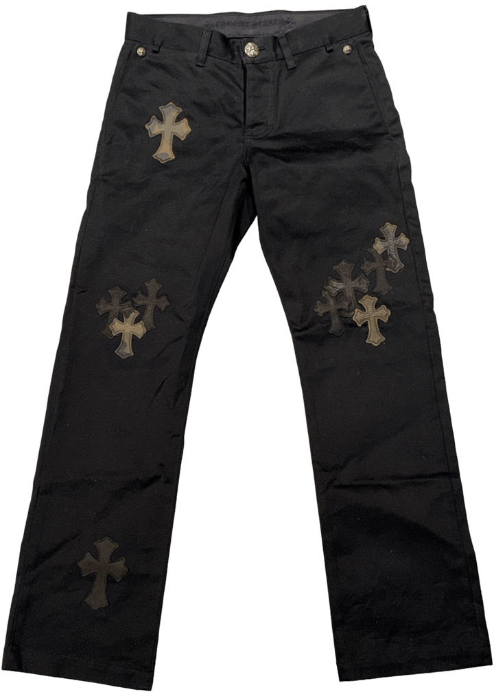 Chrome Hearts 'Black Camo' Flooded Patch Chino Pants