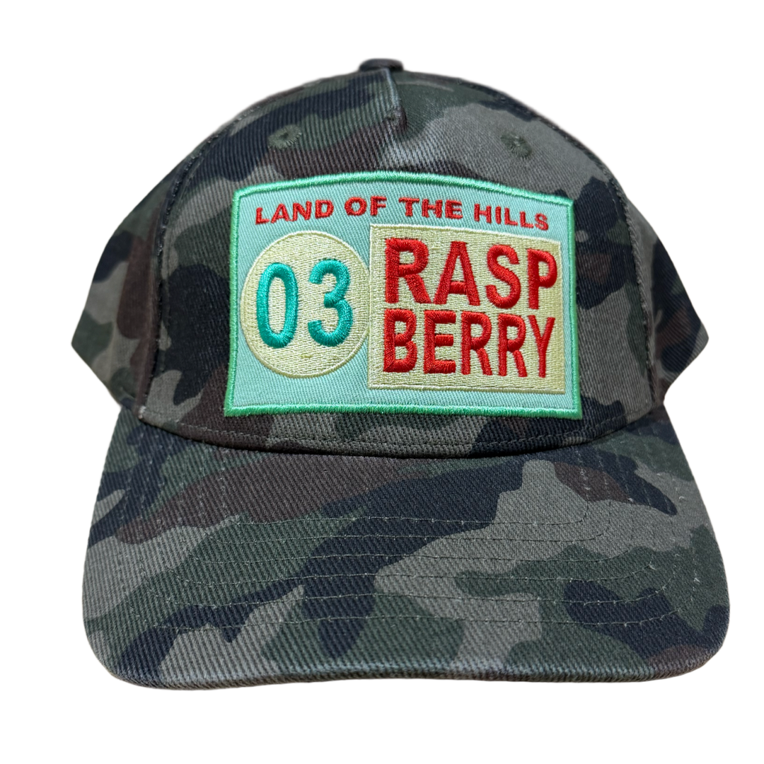 Gold+Vintage Raspberry Hills 'Camo Hills' Hat