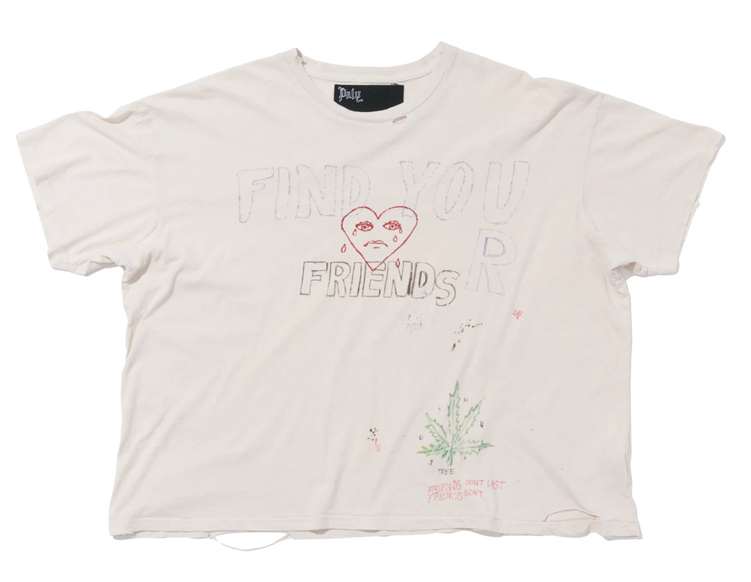 Paly 'FYF' White Tee