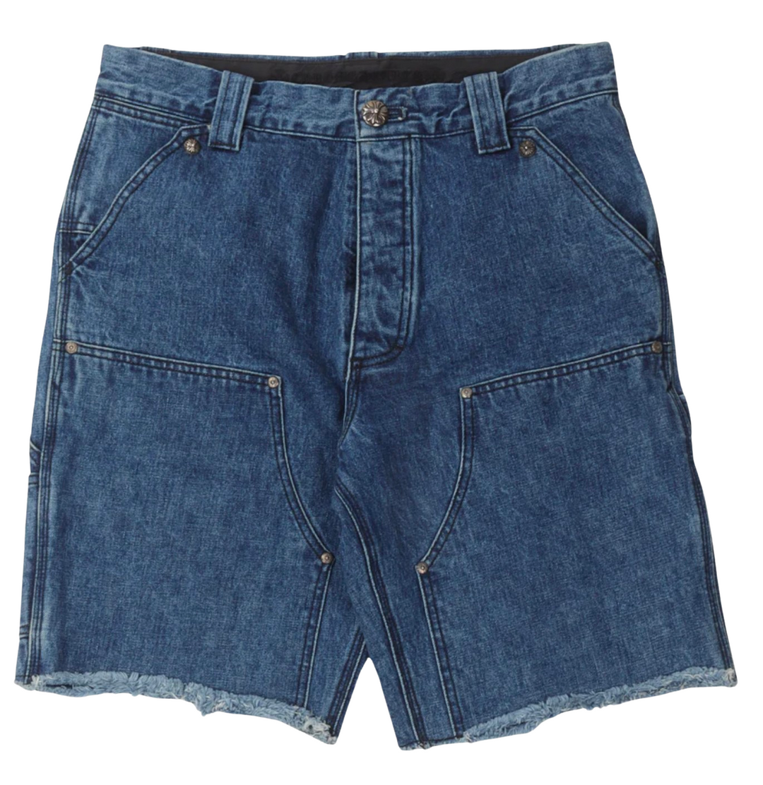 Chrome Hearts Double Knee Carpenter Denim Shorts