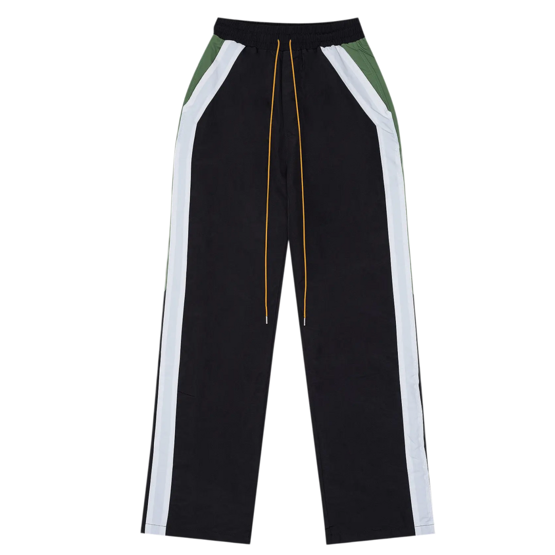Rhude 'Colour-Black' Nylon Track Pants