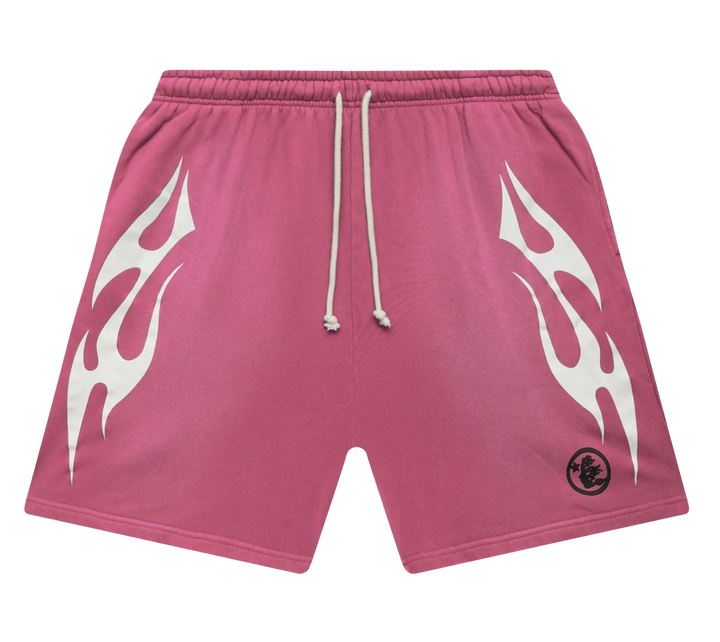 Hellstar 'Pink' Flame Shorts