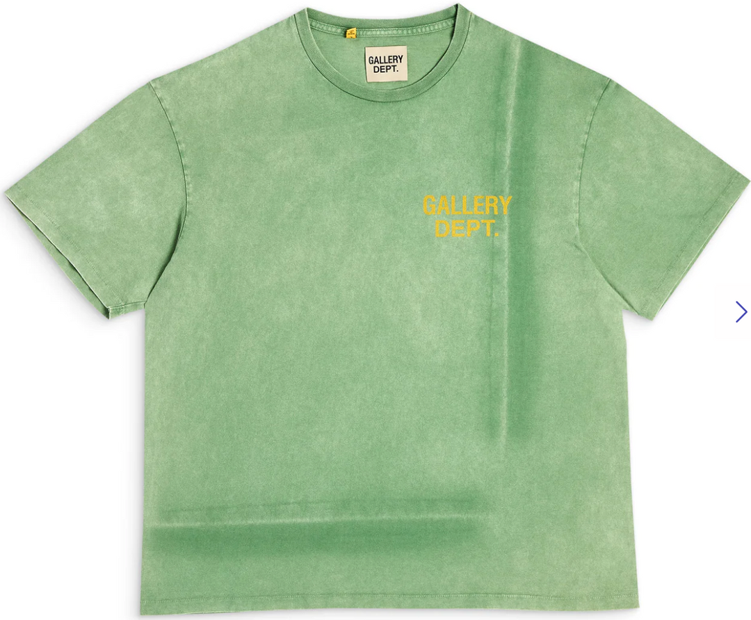 Gallery Dept. Vintage Logo Green Tee