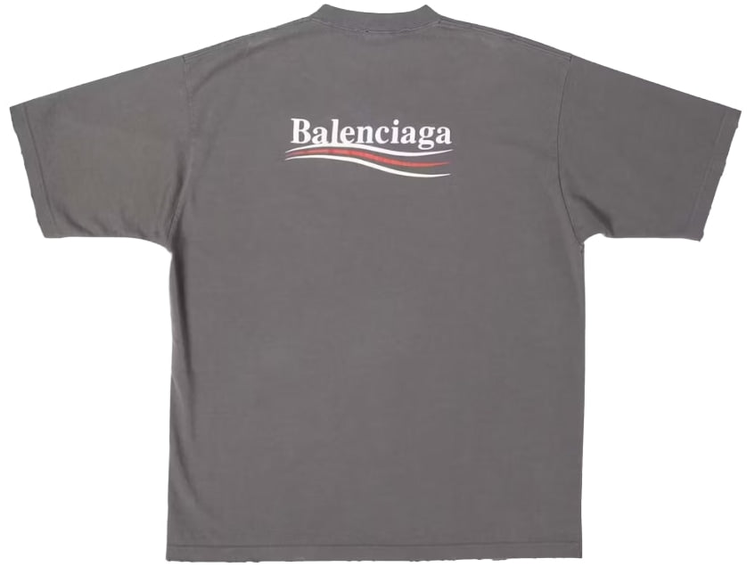 Balenciaga 'Dark Grey' Campaign Tee
