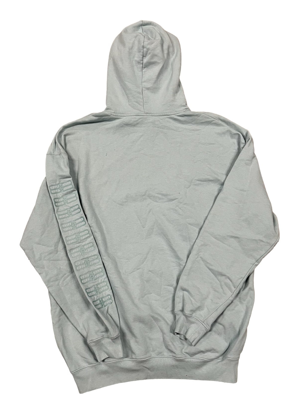 Balenciaga 'BB Logo' Light Blue Oversized Hoodie