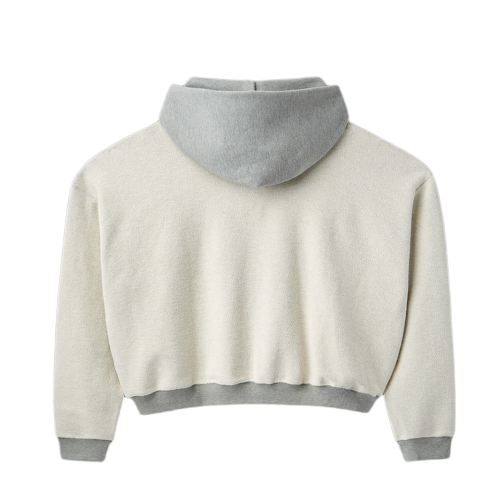 Gold+Vintage Gallery Raspberry Hills 'Grey' Inside Out Hoodie