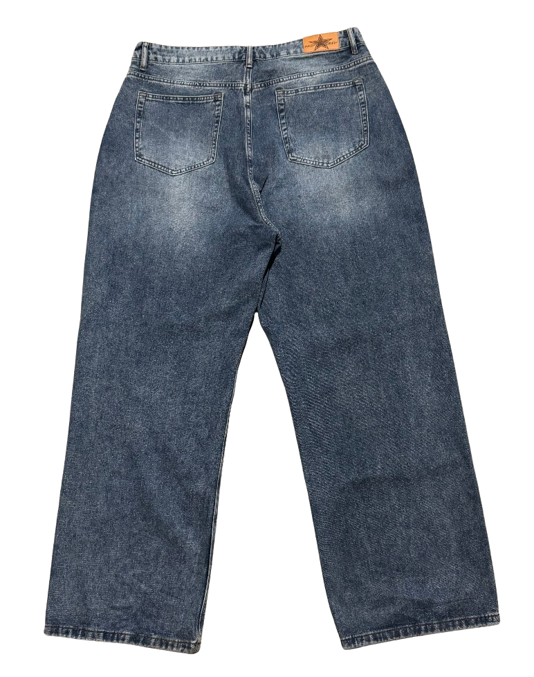 Gold+Vintage Gallery Raspberry Hills Blue Jeans