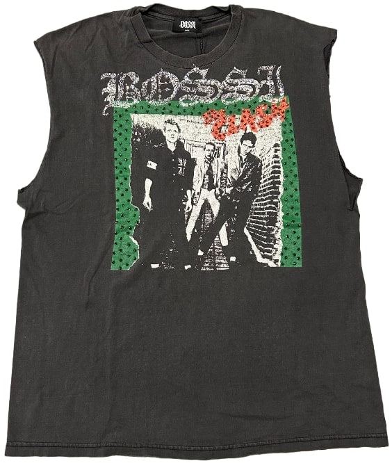 Bossi 'The Clash' Rhinestone Vintage Tee
